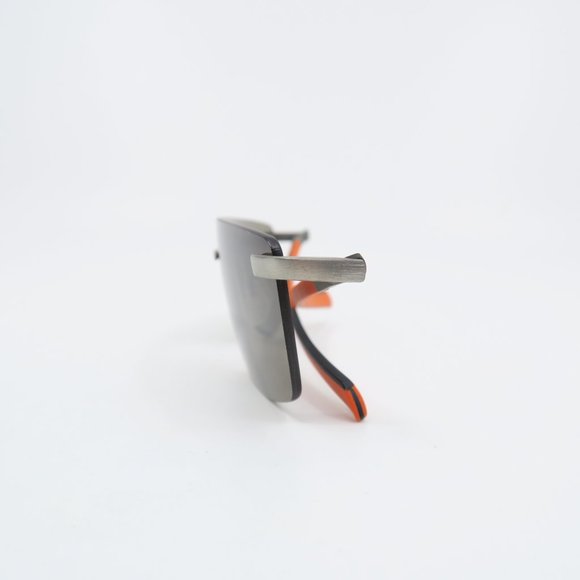 McLaren MLSUPS22 C02 Chrome/Orange/Brown Shield, New Unisex Sunglasses. - Picture 7 of 9